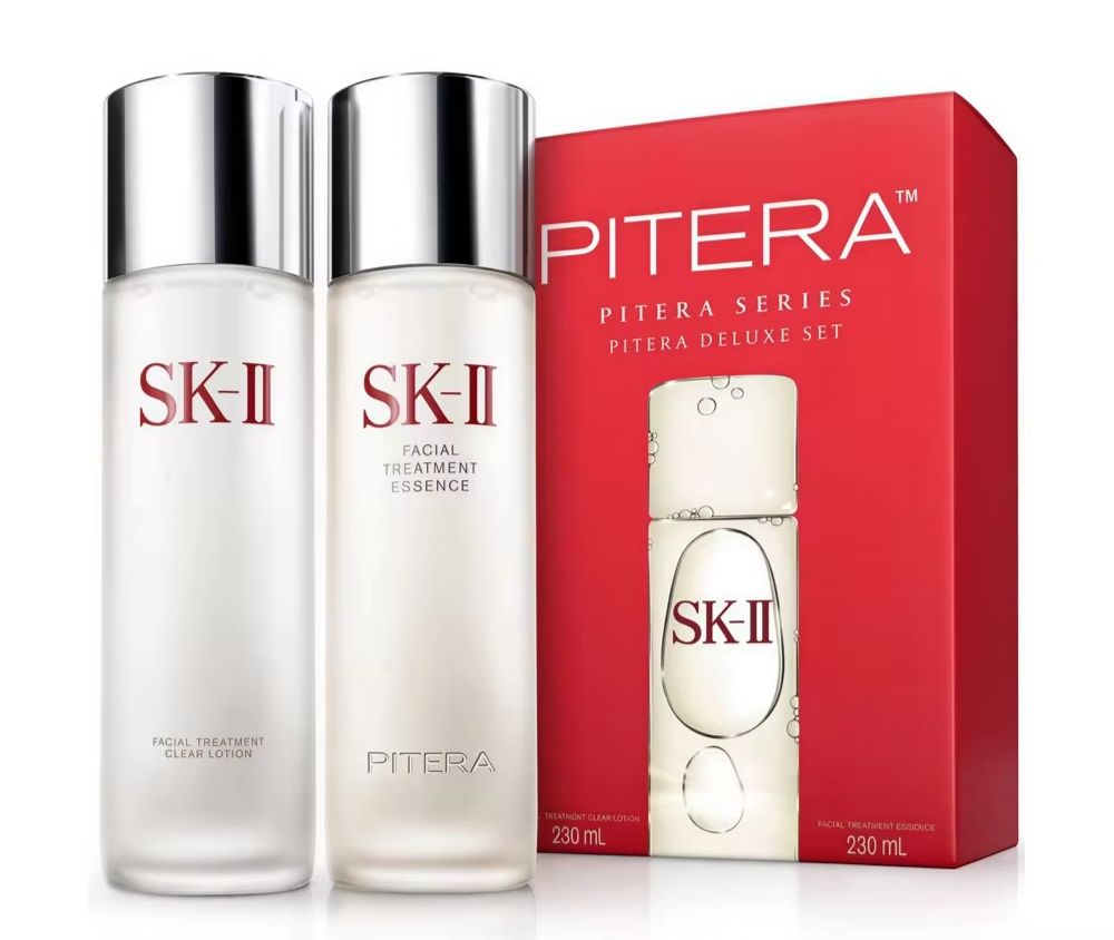 Luxury Skincare Toner - Zestaw SK-II Facial Treatment Essence &